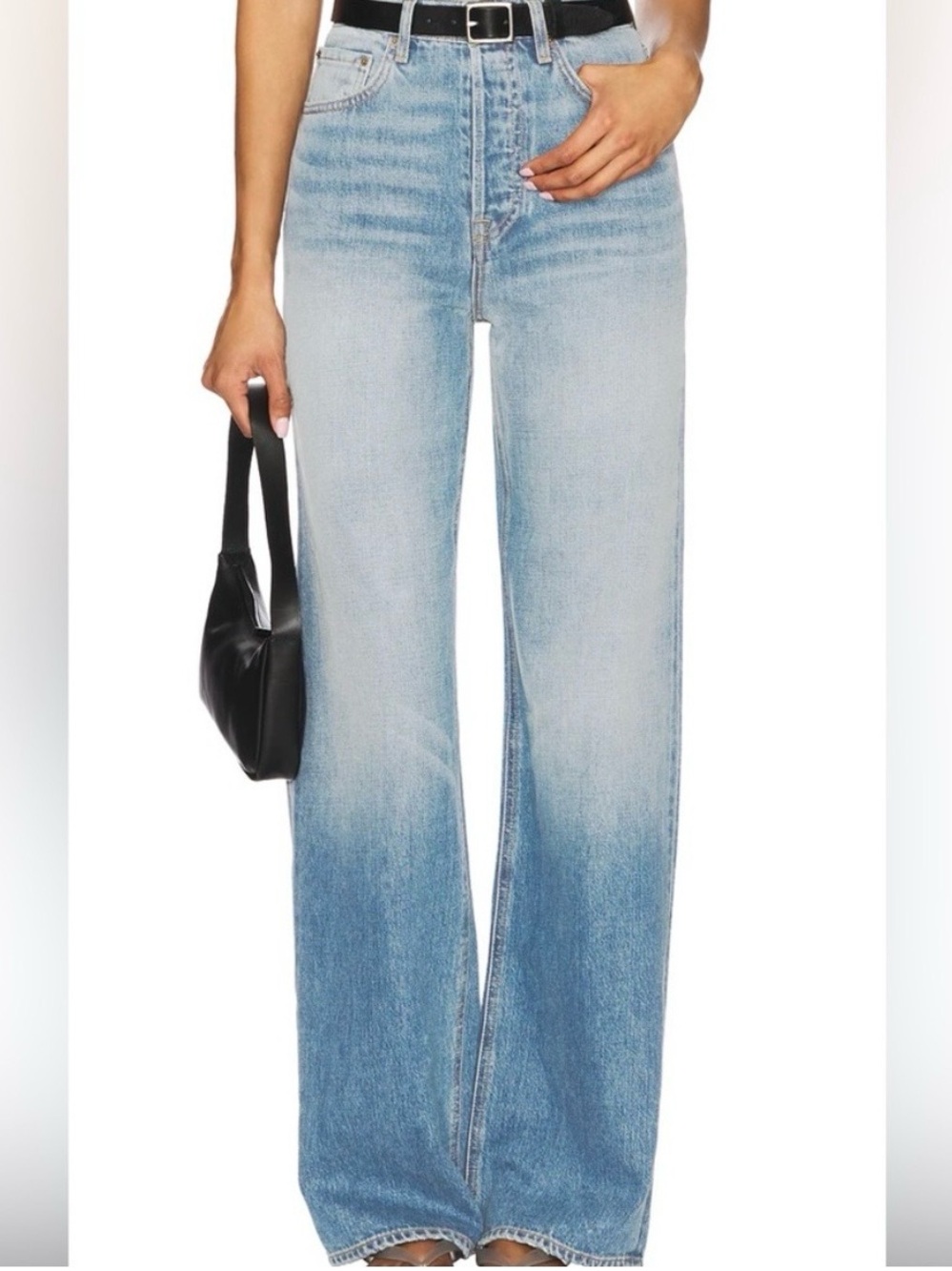 Grlfrnd jeans, 25, in Chelsea Market.